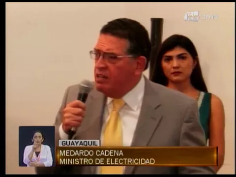 Firman convenio para electrificación del sector camaronero