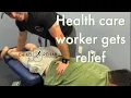 Satisfying cracks for healthcare worker