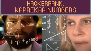 Modified Kaprekar Numbers HackerRank Python
