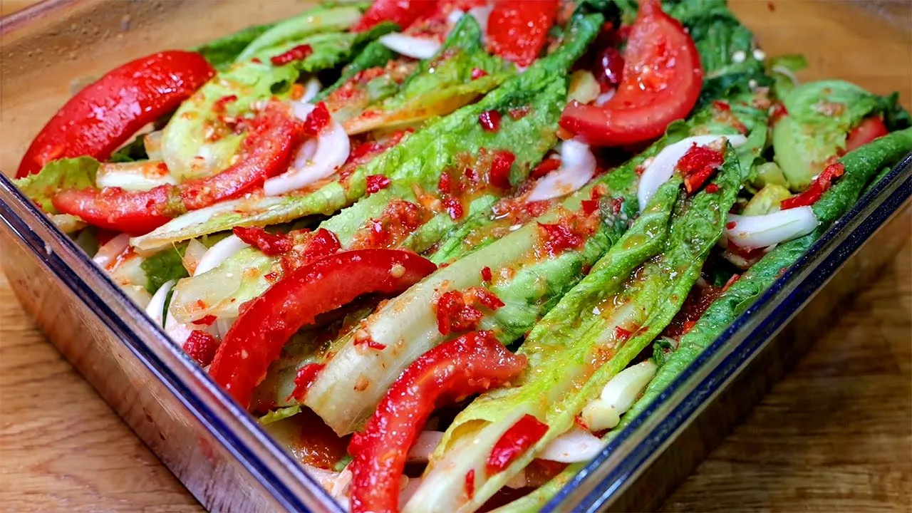 로메인 상추 김치