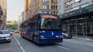 MTA New York City Bus 2020-22 Prevost X3-45 Commuter 1586 on Route SIM33 Express