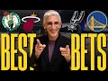 WEDNESDAY NBA BEST Bets Celtics vs Heat Spurs vs Warriors NBA Predictions Today