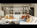 Summer Q A with Alison Victoria Living Spaces