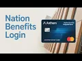 Anthem Nation Benefits Prepaid Card 2025 Nation Benefits Login