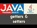 Getters Setters Java Tutorial 31