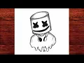 Kolay Sevimli Marshmallow Cizimi - Marshmallow Nasil Cizilir