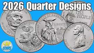 2026 Semiquincentennial Quarter Designs
