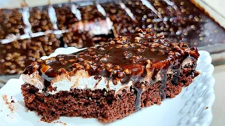 كيك خطييير عمرك جربتي بحالو  غتحمقي ضيوفك وبكمية وفيرة مثل المحلات بأبسط المكونات😍