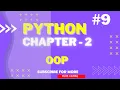 Python OOPS Concepts Python OOP Tutorial Python Classes and Objects Python vipin coding