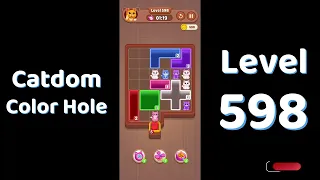 Catdom Color Hole Level 598 Screenshot
