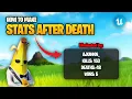 How to Make Stats After Death - UEFN 2025