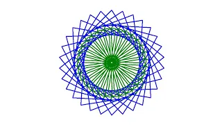 Simple Python Turtle Graphic and Code Spirograph 5