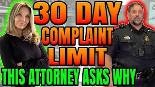 Cops Limit Complaints - Attorney Wants To Know Why