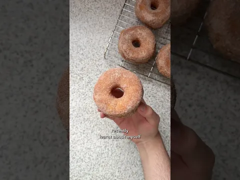 i tried turning churros into donuts