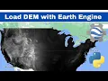 GEE Tutorial Mapping DEM Elevation Data with Earth Engine Python and Colab