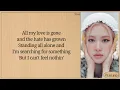 Download Lagu ROSÉ - Gone (Acoustic Ver.) Lyrics || sea of hope