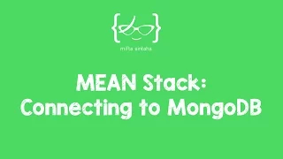 MEAN Stack tutorial for beginners - 4 Connecting to Database