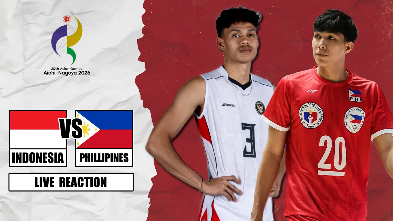 grand-final 🔴 INDONESIA VS PHILIPPINES, Men's Volleyball Asian Games 2026 Live Reaction 2026-10-01 12:06