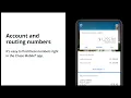 How to Find Account and Routing Numbers on Chase Mobile App