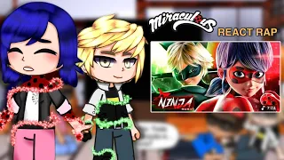 mlb miraculous react rap ladybug e cat noir ninjarapsoficial