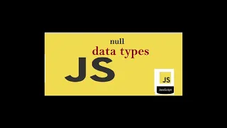 What is Null datatype in JavaScript