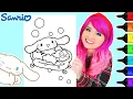 Coloring Cinnamoroll Sanrio Coloring Page Ohuhu Art Markers