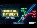 Java Conditional Statements Explained if else else-if switch Java in Hindi