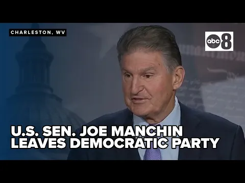 Download MP3 U.S. Senator Joe Manchin leaves Democratic Party, registers as independent