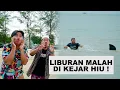 Download Lagu PAK AMIR LIBUR LEBARAN KE PANTAI, DIKEJAR IKAN HIU !