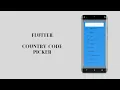 Flutter country code selector Country Code Picker dart