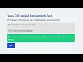 Texas CDL Special Requirements Practice Test - Part 2