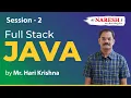 Java Full Stack Training Session-2 Mr Hari Krishna