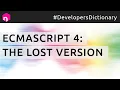 EcmaScript 4 The Lost Version English