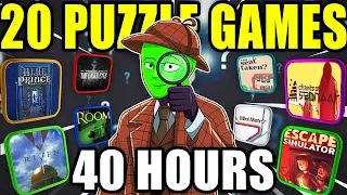 I Played 20 Puzzle Games For 2 Hours Each To Find The Best Ones