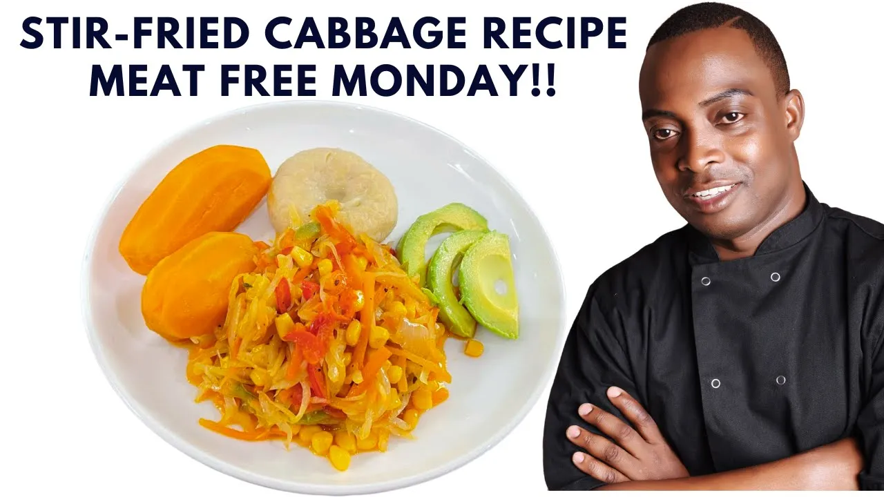 Stir-Fried Cabbage Recipe Meat Free Monday!!