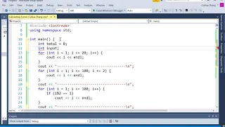 Chapter 3 the for loop