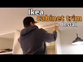 DIY Ikea Kitchen Remodel Series - Upper Cabinet Trim