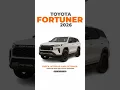 Lagu Toyota Fortuner 2026 Teased | First Look at Exterior and Interior Details #shorts