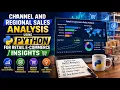 Channel and Regional Sales Analysis Using Python for Retail E-commerce Insights