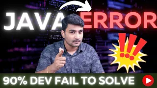 5 JAVA ERRORS you should learn today NoClassDefFoundError JVM architecture - ClassLoader