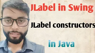 How to create JLabel in Swing JLabel in Swing Java