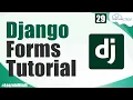 FORM Tutorials in Django For Beginners Django Tutorial for Beginners