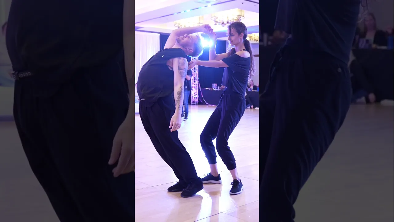 Dancing with Benji is just different 🖤 #improv #westcoastswing