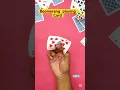 Lagu Boomerang  playing Card♣️ / how to make boomerang /awesome paper flying toy #shorts #shortvideo