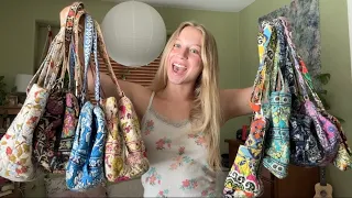 My Entire Vera Bradley Bag Collection ASMR