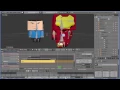 Blender Tutorial - Using the NLA Editor to Mix Actions to Make More Complex Animations Part 1