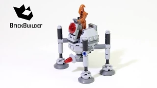 Lego Star Wars 75077 Homing Spider Droid - Lego Speed Build