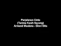 Download Lagu Lirik Perjalanan Cinta - Armand Maulana \u0026 Dewi Gita