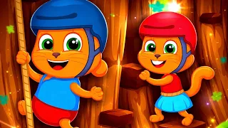 OS GATOS DAS MONTANHAS - Família de Gatos - Desenho Animado em Português Brasil 4K