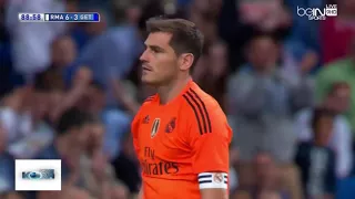 اخر تصدي ايكر كاسياس مع ريال مدريد ٢٠١٨ 